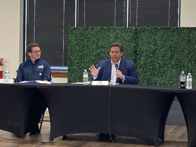 Steve Rye DeSantis hears from business leaders in Cape Coral - Cape Coral Breeze